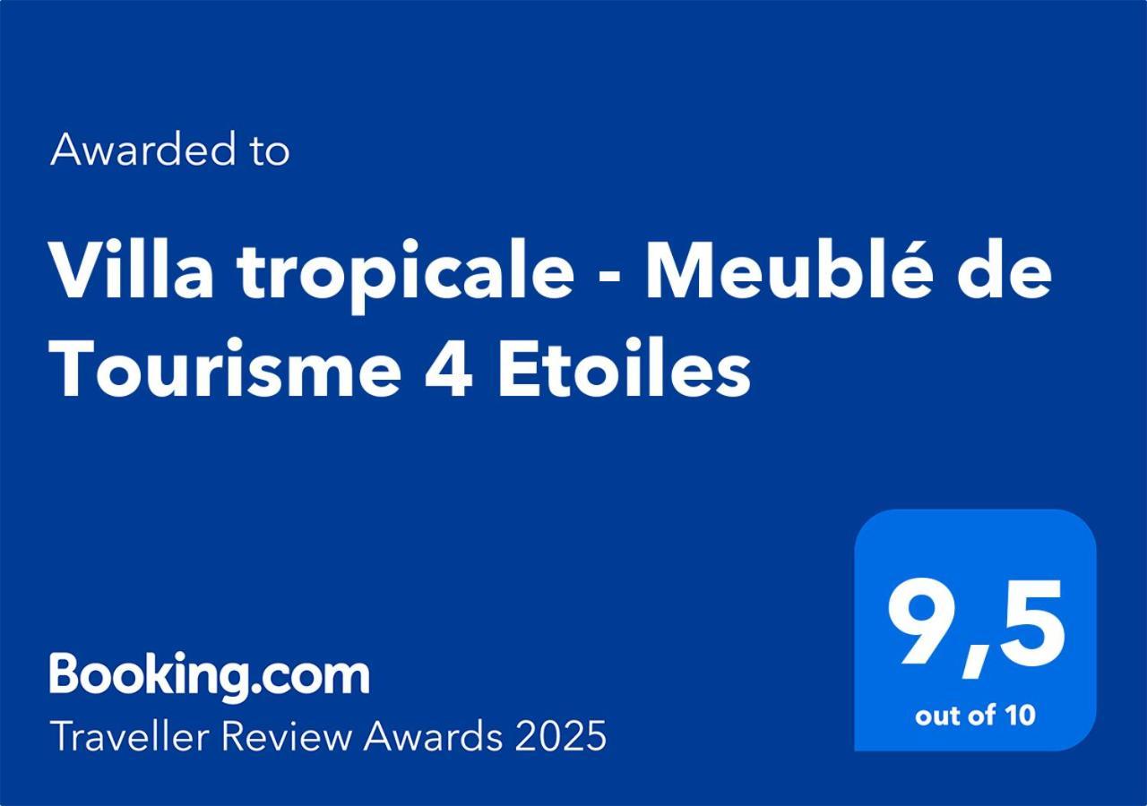 Villa Tropicale - Meuble De Tourisme 4 Etoiles Saint-Gilles-les Bains Ngoại thất bức ảnh
